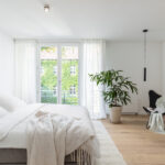 75 Moderne Schlafzimmer Ideen & Bilder – Juli 2024 | Houzz De Throughout Schlafzimmer Gestalten Weiß