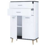 Badezimmer Highboard Nua In Modernem Design 60 Cm Breit With Highboard Badezimmer