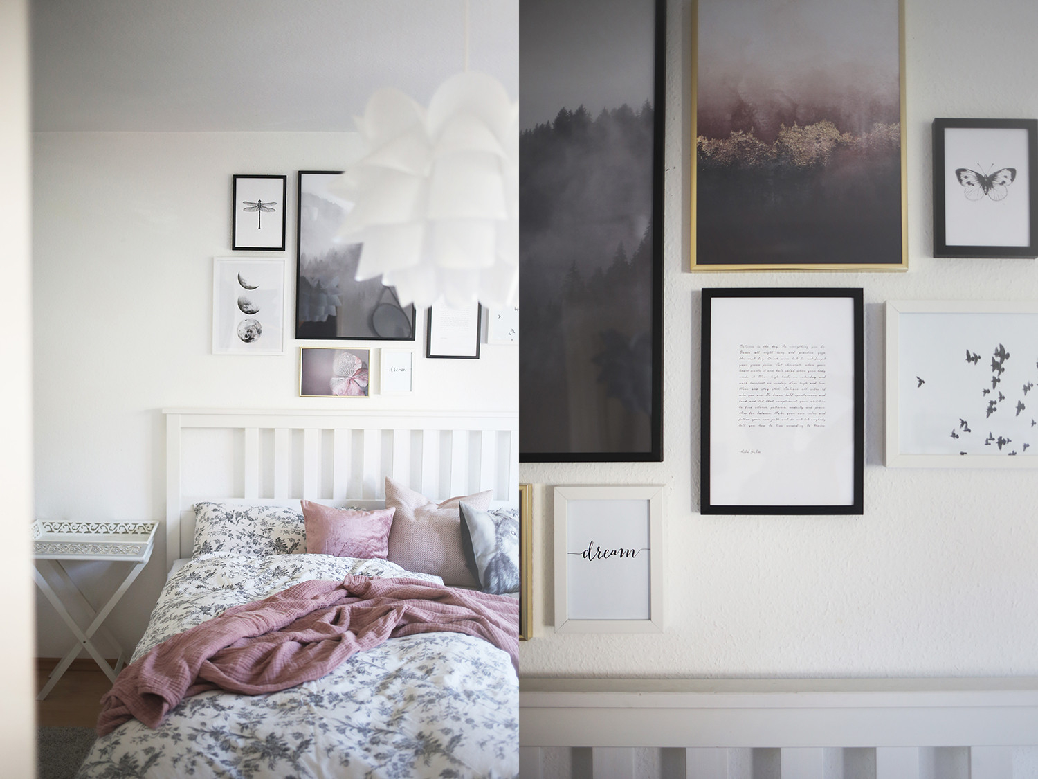 Interior // Living: Einblicke In Unser Schlafzimmer Und Auf Unsere throughout Desenio Inspiration Schlafzimmer