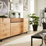 Interliving Wohnzimmer Serie 2106 – Sideboard 620810, Raucheiche throughout Wohnzimmer Sideboard