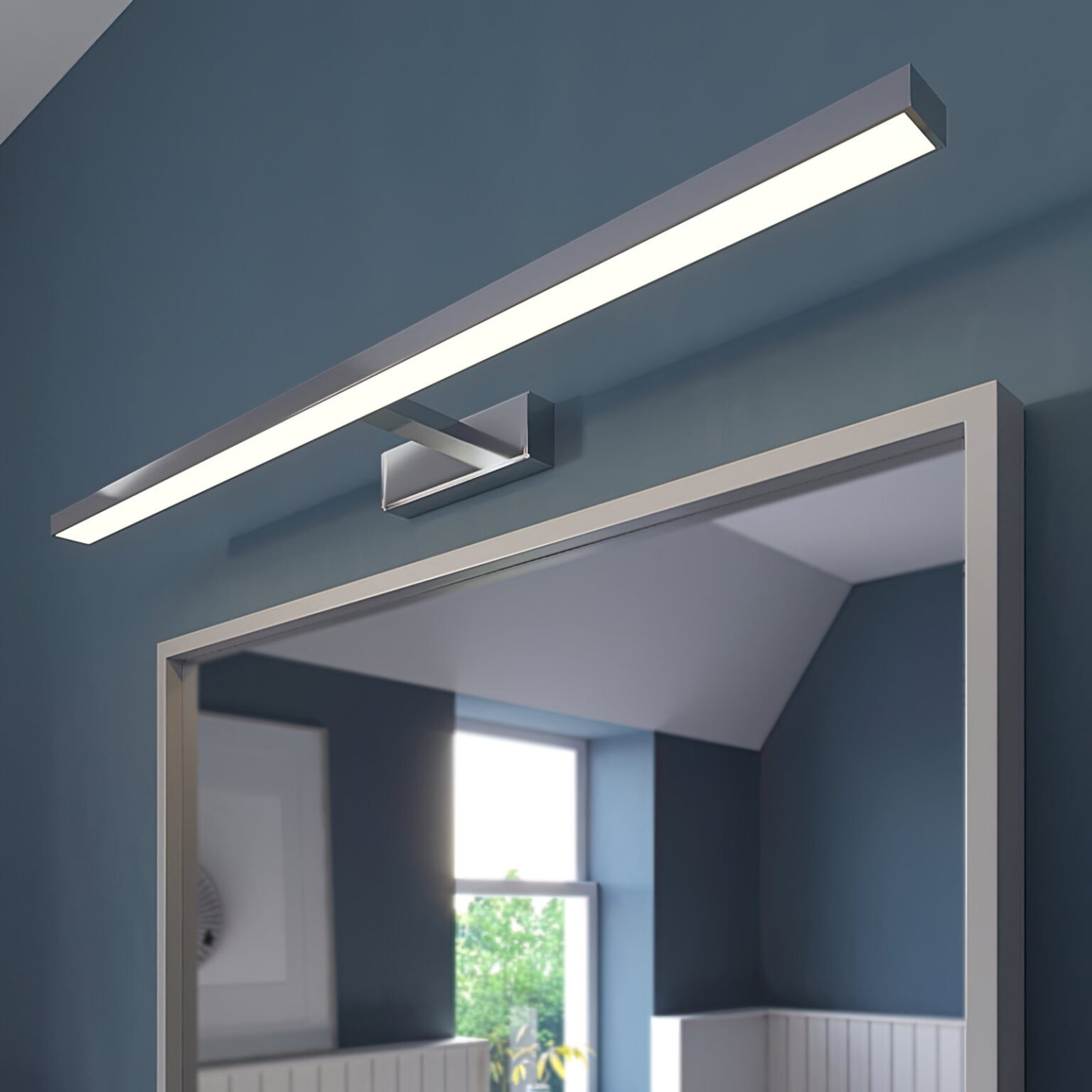 Lindby Jukka Led-Spiegelleuchte Badezimmer 90 Cm for Badezimmer Spiegelleuchte