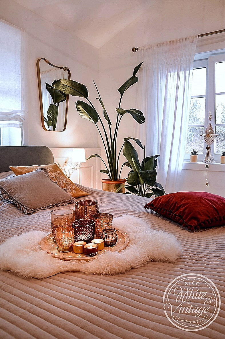 Mit Diesen Cozy Deko-Ideen Wird Dein Schlafzimmer Gleich Viel inside Deko Ideen Schlafzimmer Deko