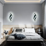 Moderne Led Wandleuchte, Spiral Design, Dimmbar, Nachttischlampe,  Energieeffizient, Für Wohnzimmer, Schlafzimmer, Arbeitszimmer, Balkon,  Dekorlampe Pertaining To Wandleuchte Schlafzimmer Design