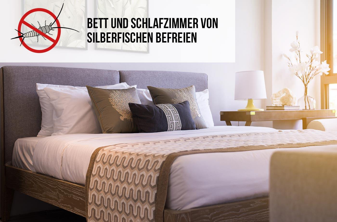 Silberfische Im Bett Und Im Schlafzimmer - So Werden Sie Sie Los inside Schlafzimmer Silberfische