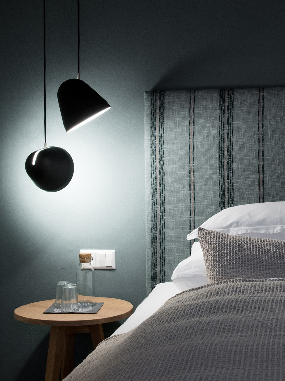 Trend: Pendelleuchten Am Bett | Designort Premium Designerleuchten with Schlafzimmer Bettlampe