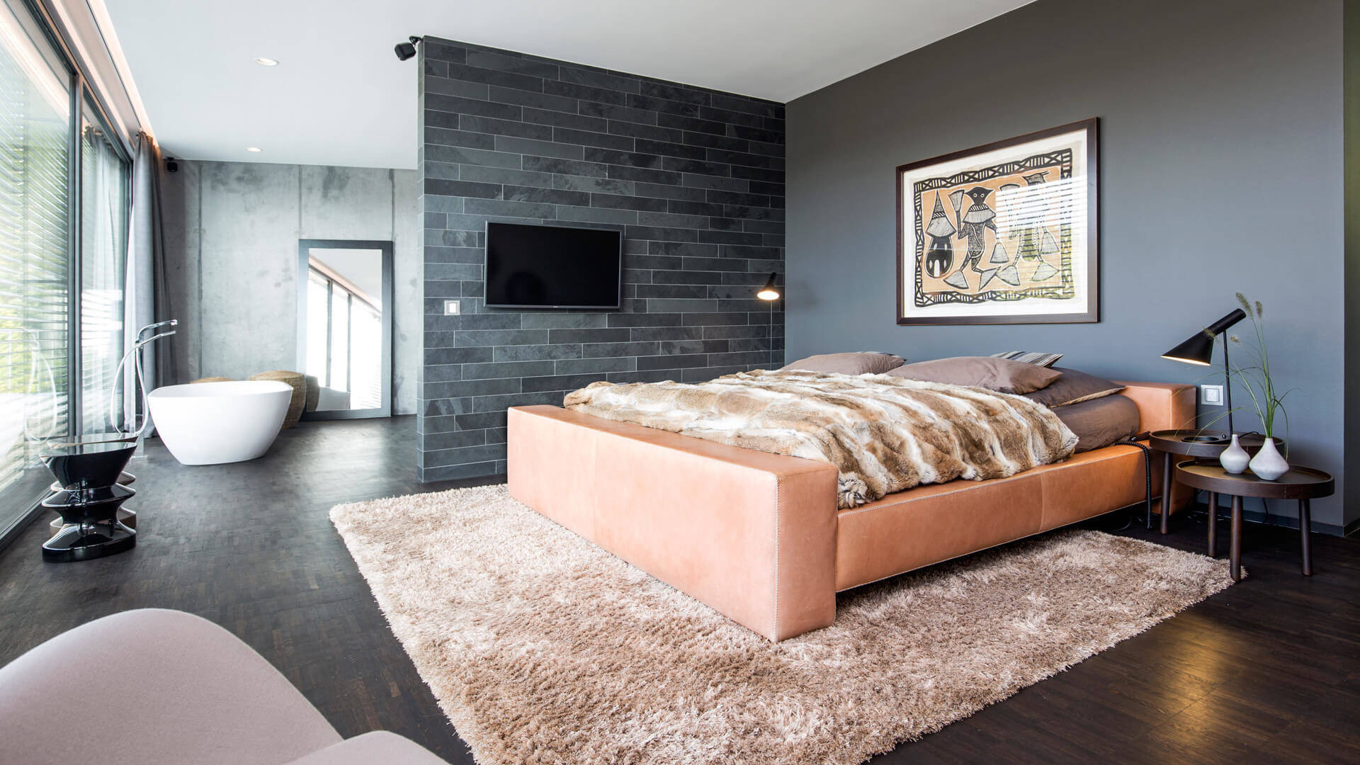 Tv Im Schlafzimmer Wohnideen Ideen &amp; Bilder | Houzz within Schlafzimmer Tv